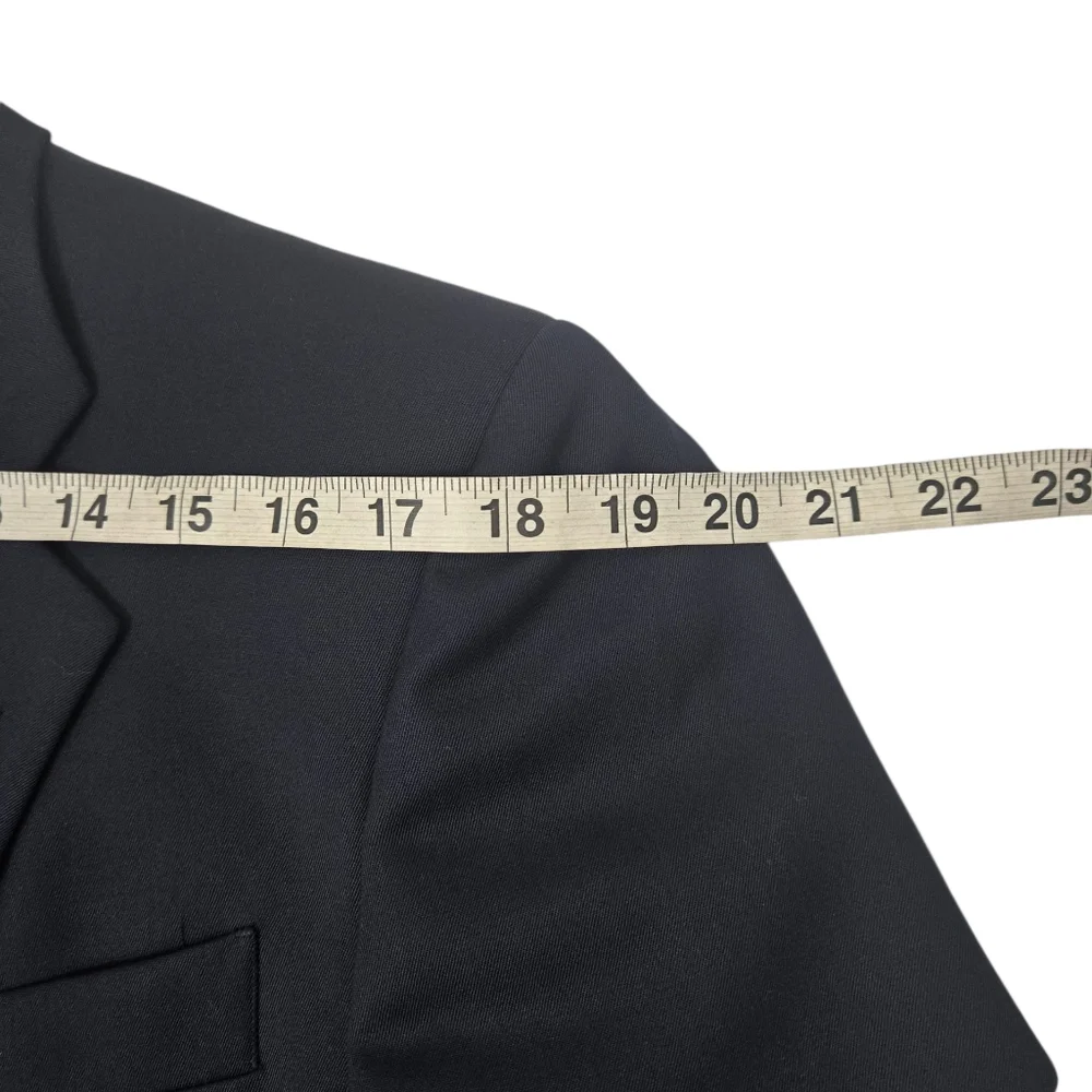 Burberry London Classic Blue Men's Wool Blazer